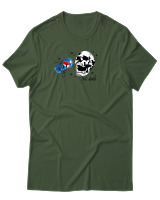 T-Shirt Αντρικό - Skull Pepsi - Color Thumbnail Κυπαρισσί