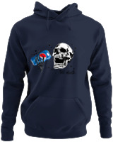 Φούτερ με κουκούλα - Skull Pepsi - Color Thumbnail Navy Blue