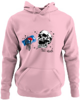 Φούτερ με κουκούλα - Skull Pepsi - Color Thumbnail Pink