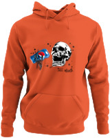 Φούτερ με κουκούλα - Skull Pepsi - Color Thumbnail Orange