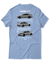 T-Shirt Αντρικό - Skyline - Color Thumbnail Γαλάζιο