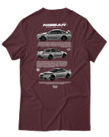 T-Shirt Αντρικό - Skyline - Color Thumbnail Μπορντό
