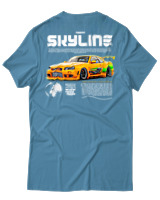 T-Shirt Unisex - Skyline - Color Thumbnail Τιρκουάζ
