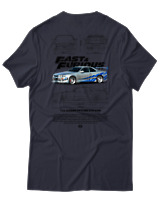 T-Shirt Αντρικό - Skyline R34 - Color Thumbnail Σκούρο Μπλε