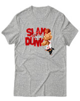 T-Shirt Αντρικό - Slam Dunk - Color Thumbnail Γκρι Μελανζέ