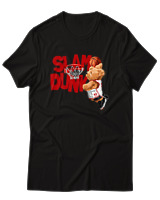 T-Shirt Αντρικό - Slam Dunk - Color Thumbnail Μαύρο
