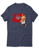 T-Shirt Αντρικό - Slam Dunk - Color Thumbnail Μπλε Γκρι