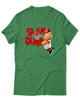 T-Shirt Αντρικό - Slam Dunk - Color Thumbnail Πράσινο