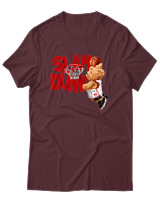 T-Shirt Αντρικό - Slam Dunk - Color Thumbnail Μπορντό