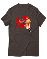 T-Shirt Αντρικό - Slam Dunk - Color Thumbnail Καφέ