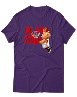 T-Shirt Αντρικό - Slam Dunk - Color Thumbnail Σκούρο Μωβ