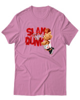 T-Shirt Αντρικό - Slam Dunk - Color Thumbnail Ροζ