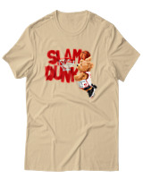 T-Shirt Αντρικό - Slam Dunk - Color Thumbnail Μπεζ