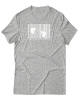 T-Shirt Αντρικό - Slave To The System - Color Thumbnail Γκρι Μελανζέ