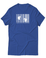 T-Shirt Αντρικό - Slave To The System - Color Thumbnail Μπλε Ρουά