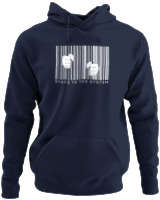 Φούτερ με κουκούλα - Slave To The System - Color Thumbnail Navy Blue