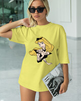 T-Shirt Classic - Sleeping Ink - Color Thumbnail LIGHT YELLOW