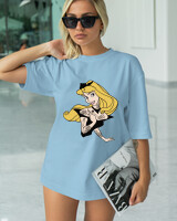 T-Shirt Classic - Sleeping Ink - Color Thumbnail SKY BLUE