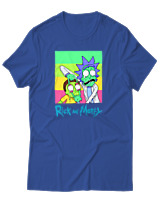 T-Shirt Αντρικό - Slime Time Multiverse - Color Thumbnail Μπλε Ρουά