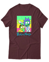 T-Shirt Αντρικό - Slime Time Multiverse - Color Thumbnail Μπορντό