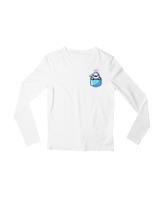 Μακρυμάνικο Μακό Παιδικό - Small Shark Pocket - Color Thumbnail 'Ασπρο