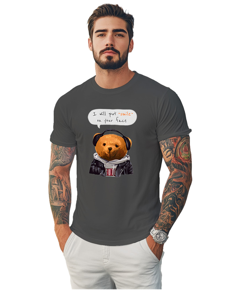 T-Shirt Αντρικό - Smile On Your Face - Image 1