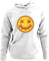 Φούτερ με κουκούλα - Smile Pizza - Color Thumbnail ΄Ασπρο