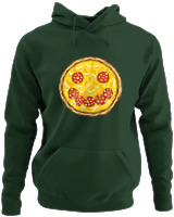 Φούτερ με κουκούλα - Smile Pizza - Color Thumbnail Κυπαρισσί