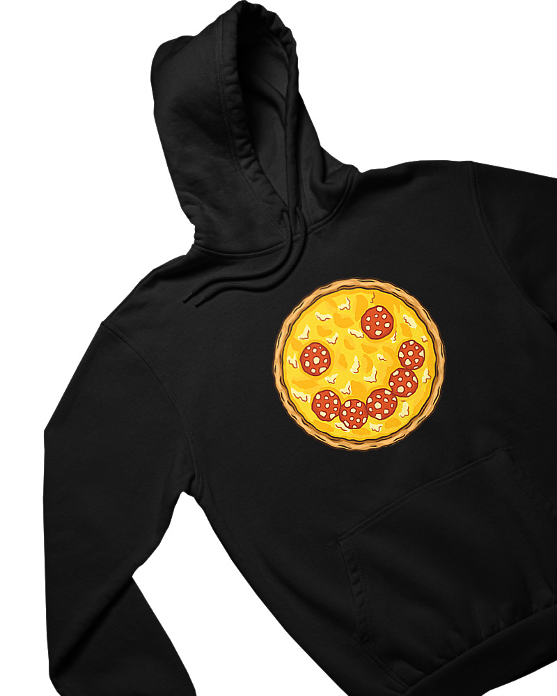 Φούτερ με κουκούλα - Smile Pizza - Image 1