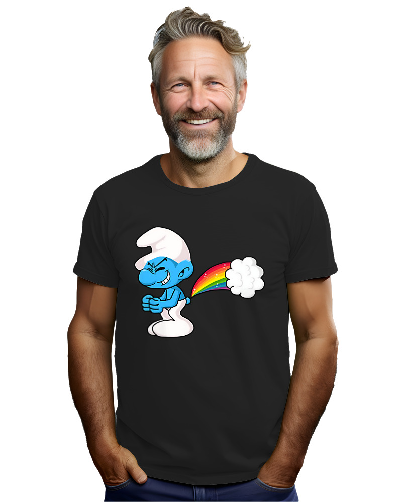 T-Shirt Unisex - Smurf Poop - Image 2