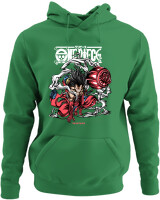 Φούτερ με κουκούλα - Snakeman - Color Thumbnail Kelly Green