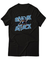 T-Shirt Αντρικό - Sneak Attack - Color Thumbnail Μαύρο