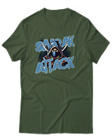 T-Shirt Αντρικό - Sneak Attack - Color Thumbnail Κυπαρισσί