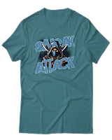 T-Shirt Αντρικό - Sneak Attack - Color Thumbnail Μπλε Πράσινο