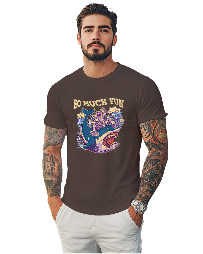 T-Shirt Αντρικό - So Much Fun - Image 1