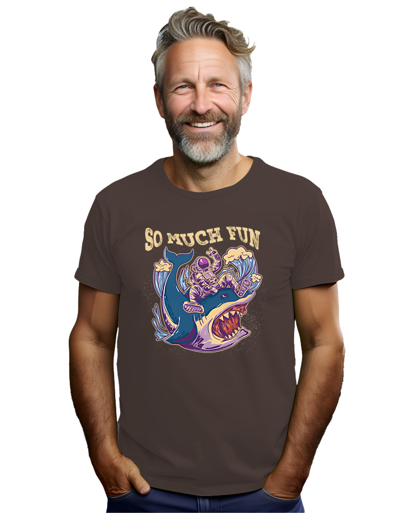 T-Shirt Αντρικό - So Much Fun - Image 2