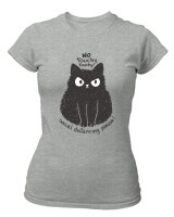 T-Shirt Στενή Γραμμή - Social Distance - Color Thumbnail Γκρι Μελανζέ