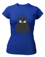 T-Shirt Στενή Γραμμή - Social Distance - Color Thumbnail Μπλε Ρουά