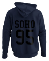 Φούτερ με κουκούλα - Soho 95 - Color Thumbnail Navy Blue