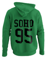 Φούτερ με κουκούλα - Soho 95 - Color Thumbnail Kelly Green
