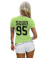 T-Shirt Στενή Γραμμή - Soho 95 - Color Thumbnail Λαχανί