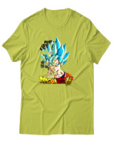 T-Shirt Unisex - Son Goku - Color Thumbnail Λαχανί