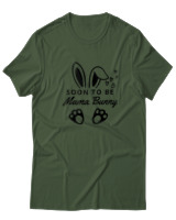 T-Shirt  Γυναικείο - Soon To Be Mama - Color Thumbnail Κυπαρισσί