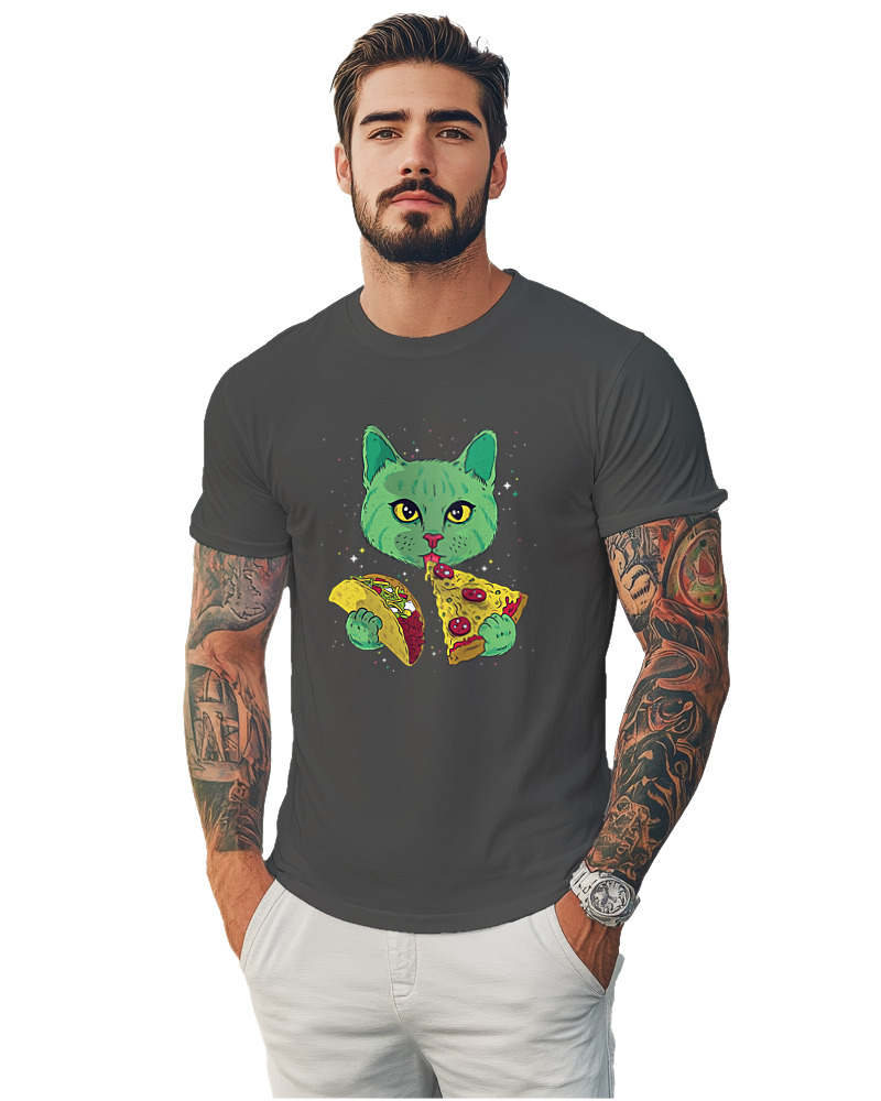 Space Cat Hungry - Image 1