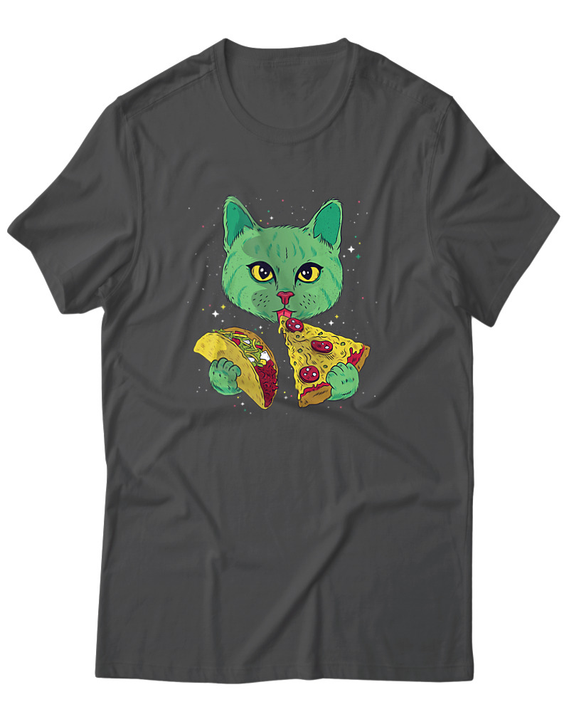 Space Cat Hungry - Image 0