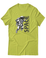 T-Shirt Αντρικό - Space Explore - Color Thumbnail Λαχανί