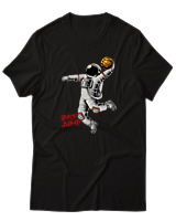 T-Shirt Αντρικό - Space Jump - Color Thumbnail Μαύρο