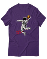 T-Shirt Αντρικό - Space Jump - Color Thumbnail Σκούρο Μωβ