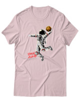T-Shirt Αντρικό - Space Jump - Color Thumbnail Απαλό Ροζ