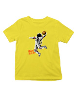 T-Shirt  Παιδικό - Space Jump - Color Thumbnail Κίτρινο